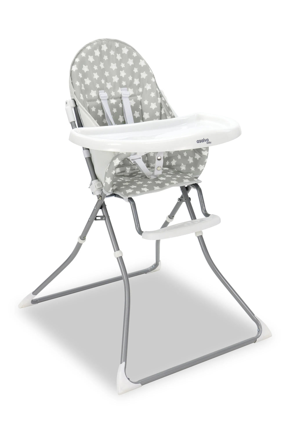 Højstol Quick – Grå Stjerner – Asalvo