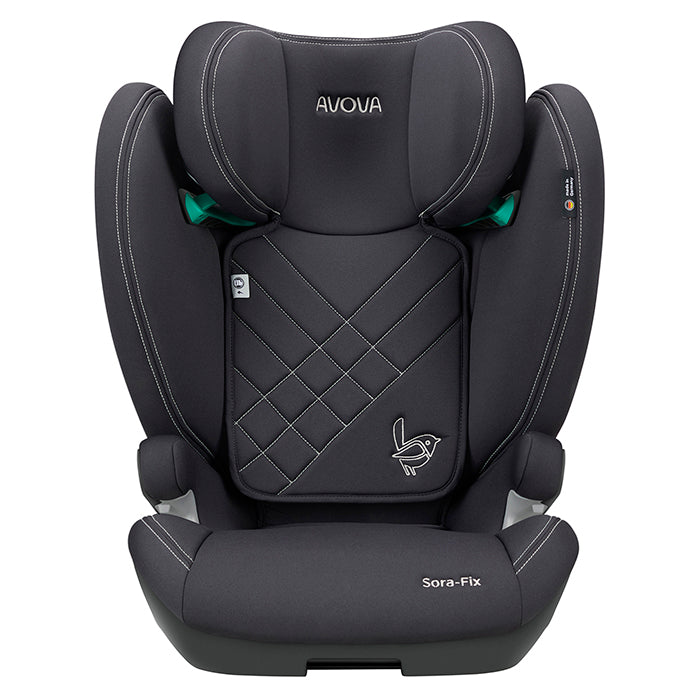 Autostol 100-150 cm (R129) Grå - Avova