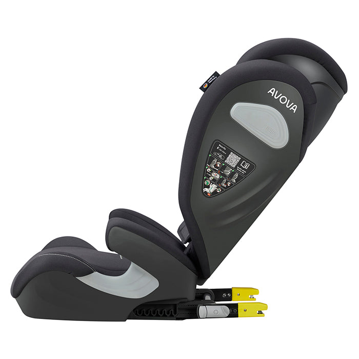 Autostol 100-150 cm (R129) Grå - Avova
