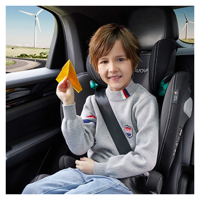 Autostol 100-150 cm (R129) Grå - Avova