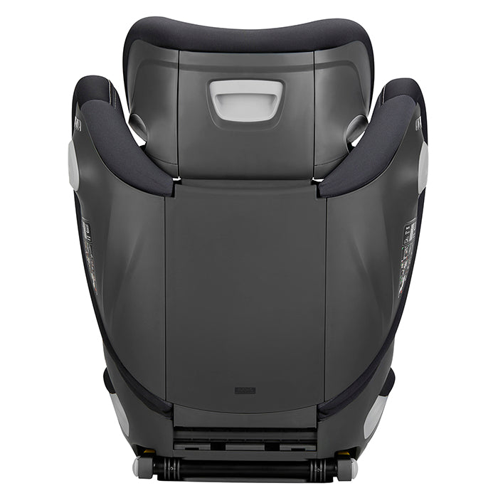 Autostol 100 - 150 cm Sora-Fix R129 ISOFIX, justerbar nakkestøtte, grå/sort - Avova