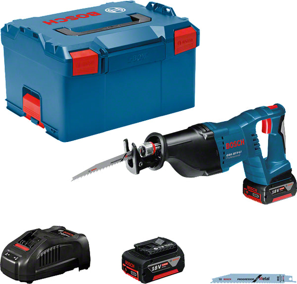 Bosch GSA 18 V-LI Professional Bajonetsav Batteri og lader ikke inkluderet