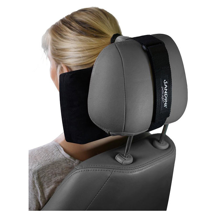 Nakkepude - sort nakkepude til bil og fly - Netlager