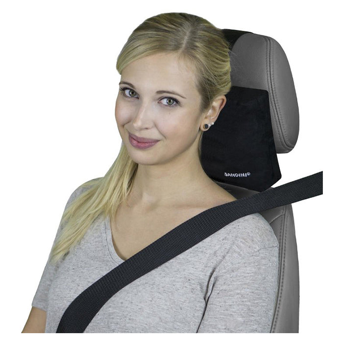 Nakkepude - sort nakkepude til bil og fly - Netlager