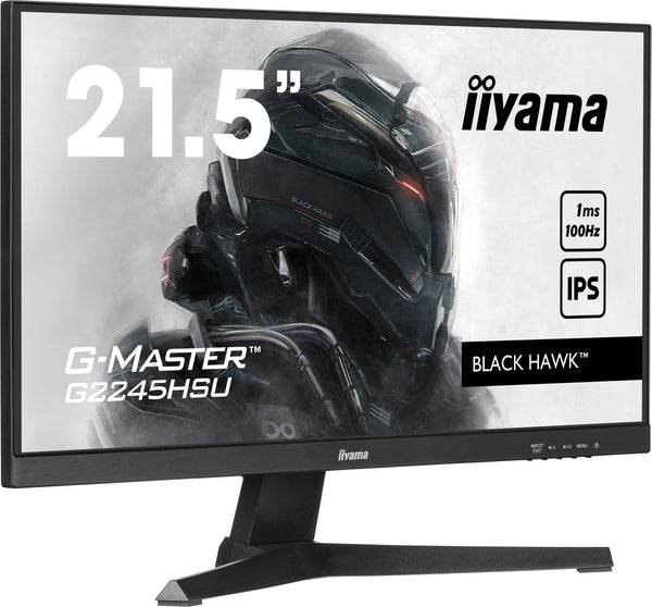 iiyama G-MASTER Black Hawk G2245HSU-B2 22 IPS 1920 x 1080 (Full HD) HDMI DisplayPort 100Hz