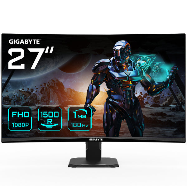 Gigabyte GS27FC 27 VA 1920 x 1080 (Full HD) HDMI DisplayPort 180Hz