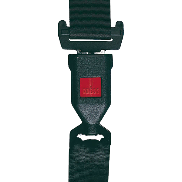 Bagsædesele 270 cm med 32 cm låsearm, 4-point reserverem - Securon