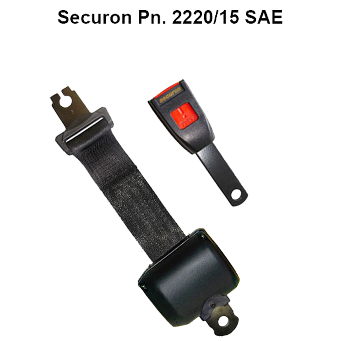 2-pkt rullesele 112 cm + 15cm arm