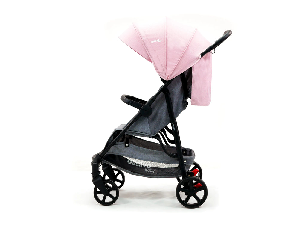 Klapvogn Manchester – Rosa – Asalvo
