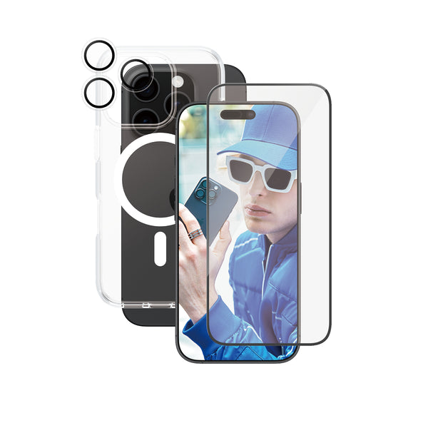 CARE by PanzerGlass Beskyttelsescover Gennemsigtig Apple iPhone 16 Pro