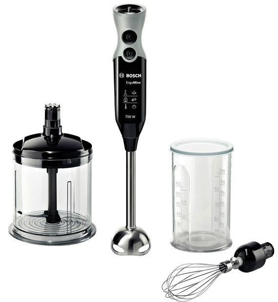 Bosch ErgoMixx MSM67160 Stavblender Turbofunktion Sort/grå