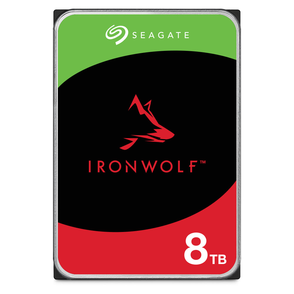Seagate IronWolf Harddisk ST8000VN002 8TB 3.5 SATA-600