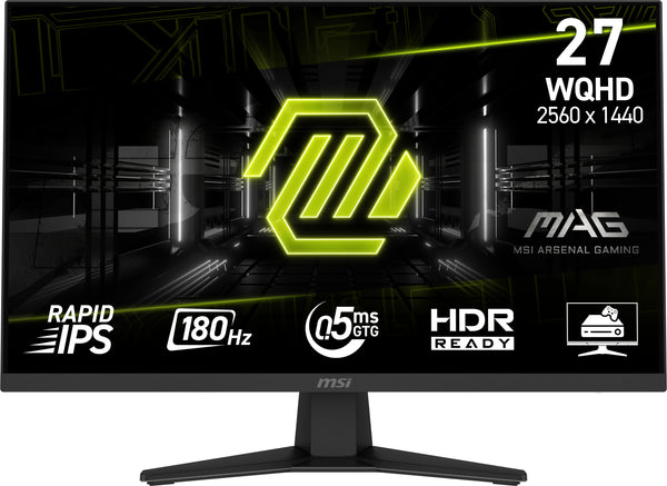 MSI MAG 274QF X24 27 Rapid IPS 2560 x 1440 (2K) DisplayPort HDMI 240 Hz