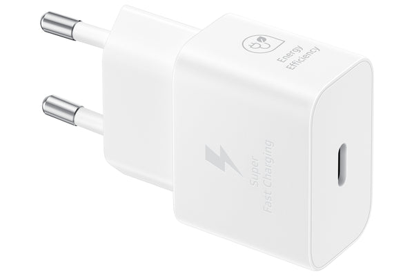 CHARGER SAMSUNG USB-C 25W WHITE