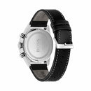Hugo Boss Mens 1513853 Chronograph Pilot Edition Watch With Black Leather Strap