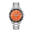 Gents Runner orange stål ur 1514162