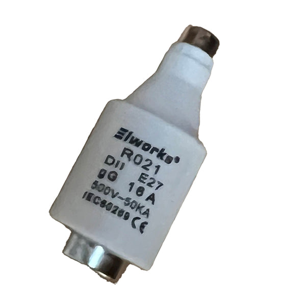 Sikring DII 16A 500V 5 stk - elworks