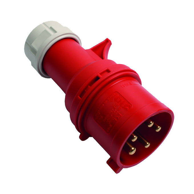 CEE stikprop 32A 415V IP44 rød - elworks