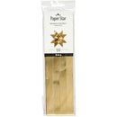 Stjernestrimler, L: 45 cm, diam. 6,5 cm, B: 15 mm, guld, 100 strimler/ 1 pk.