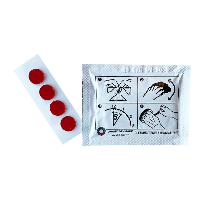 Klæbepude til ParkOne Exclusive FS17 & Solar FS46 - klar, inkl. vådserviet - ParkOne