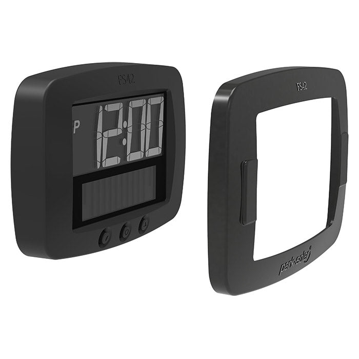 Parkeringsur solcelledrevet automatisk magnetisk elektronisk P-ur FS42 - samatech