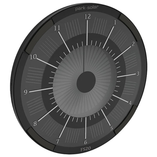 Elektronisk solcelledrevet parkeringsskive, automatisk p-ur - Samatech