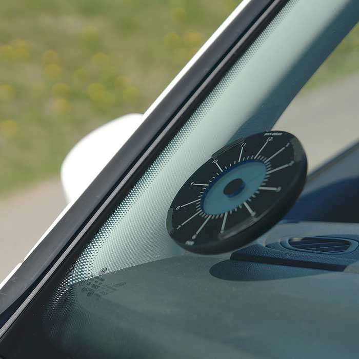 Parkeringsskive - sort FS39 - samatech