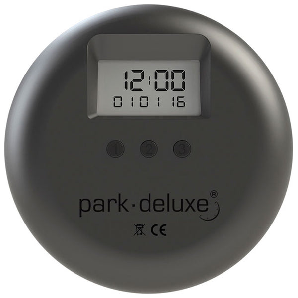 Automatisk parkeringsskive sølv - Park Deluxe by Samatech