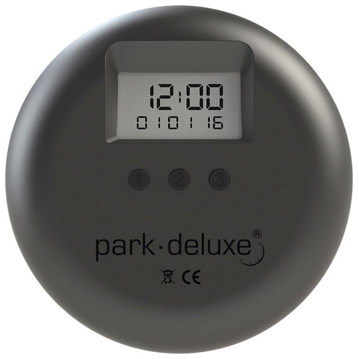 Automatisk parkeringsskive sølv - Park Deluxe by Samatech