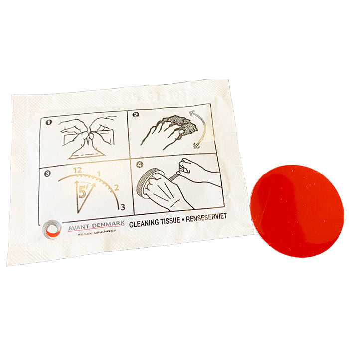 Klæbepude til Saphe Drive trafikalarm - extra selvklæbende pad, 1 stk. Saphe