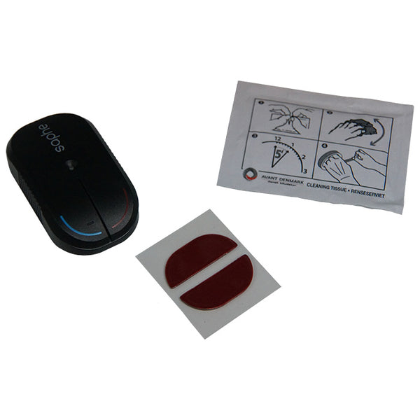Klæbepude til Saphe og Ooono - stabil montering med rengøringsserviet, passer til Saphe/Ooono, avant