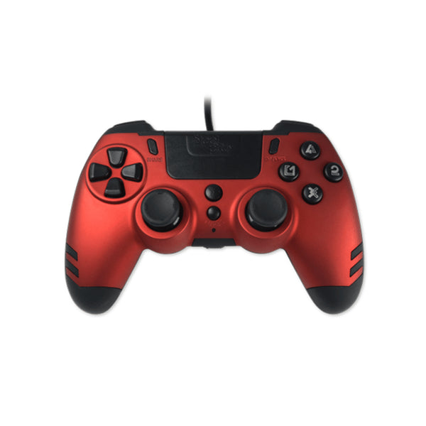 Steelplay Slim Pack Gamepad PC Sony PlayStation 3 Sony PlayStation 4 Rød