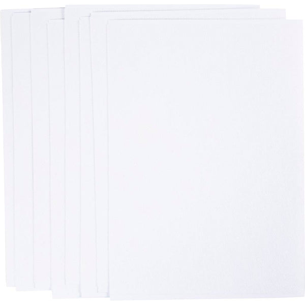 Vandopløselige Broderiark, A5, ark 148,5x210 mm, hvid, 24 ark/ 1 pk.