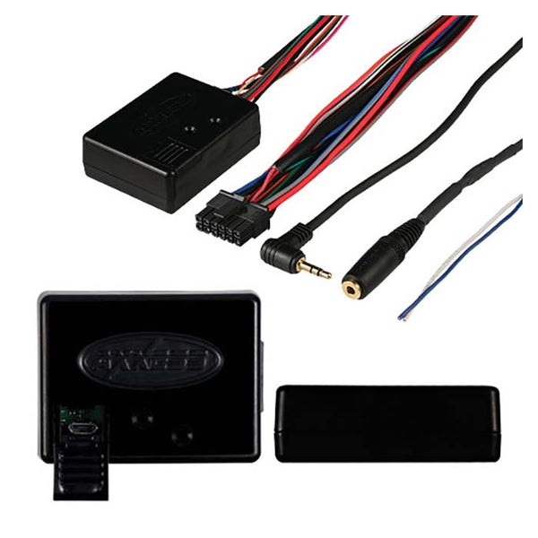 Ratbetjening til amerikanske biler - kræver kodning, adapter til Parrot inkluderet - connects2