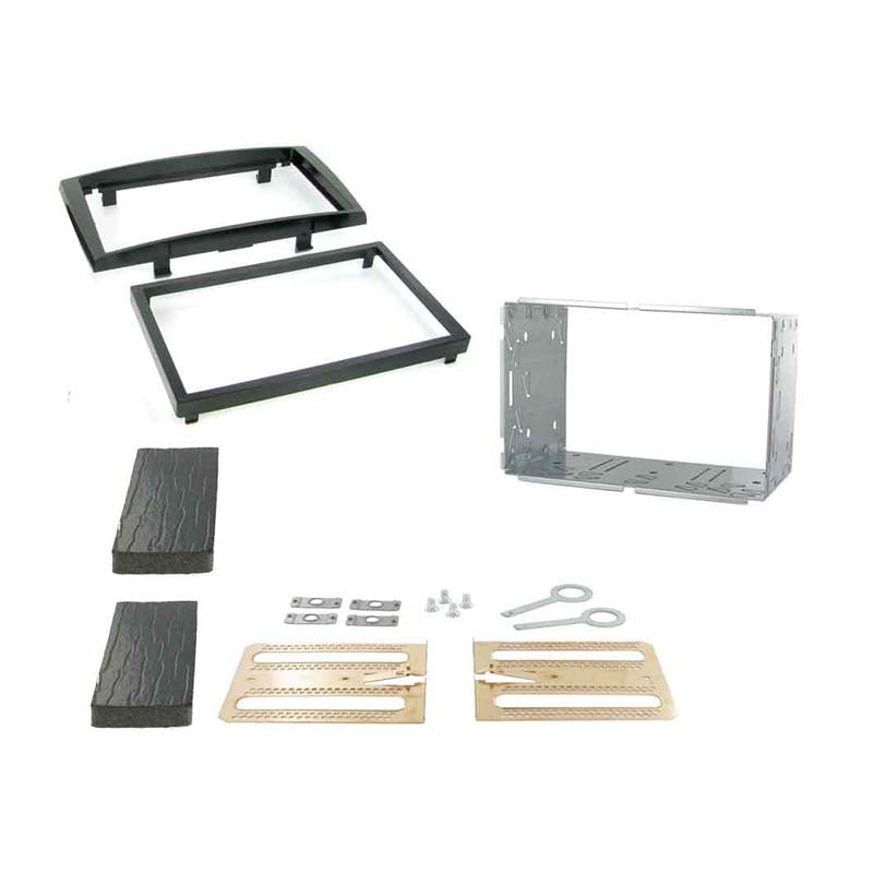 2-DIN monteringskit til Peugeot 308 (2007-2013) i pianosort - Connects2