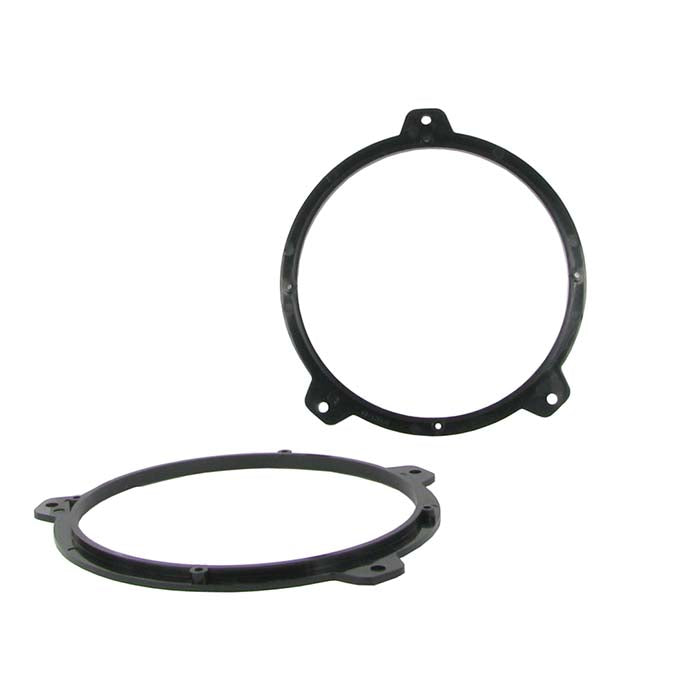 Højttalerramme sæt BMW 165 mm til døre og baghylde - Connects2