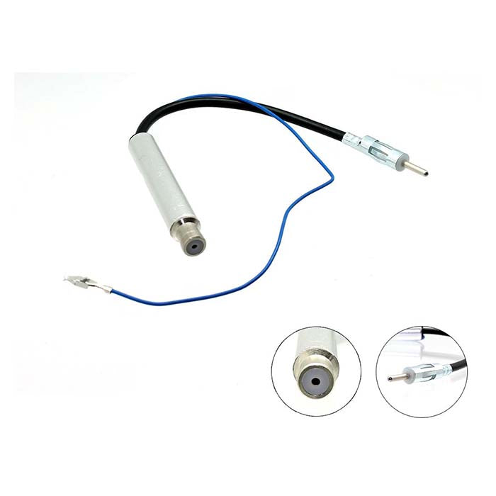 Antenneadapter ISO til DIN - CT27AA08 - connects2