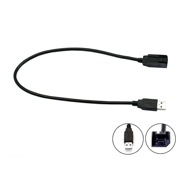 USB-adapter Fiat 500L & Ducato 2014-> tilslutning og opladning - connects2