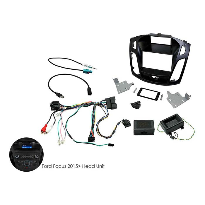2-DIN monteringskit til Ford Focus 2015 (facelift) - connects2
