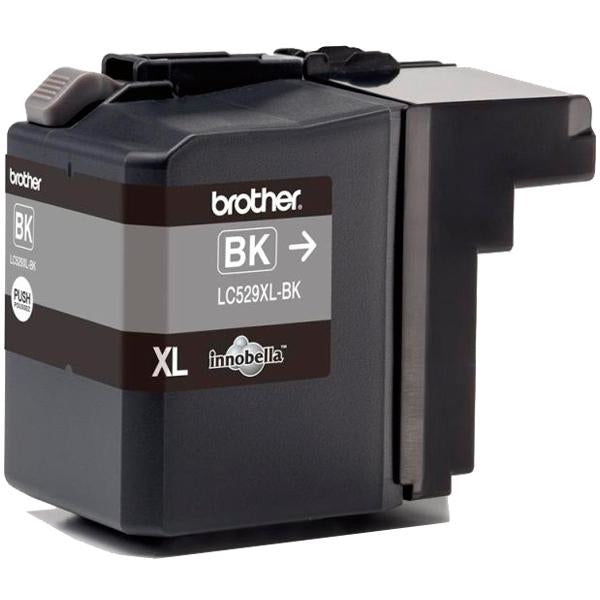 Brother LC 529XL-BK Sort 2400 sider Blæk
