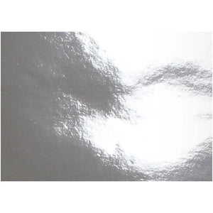 Metalpapir, A4, ark 210x297 mm, 120 g, sølv, 10 ark/ 1 pk.