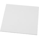 Malerplade, str. 20x20 cm, tykkelse 3 mm, 280 g, hvid, 10 stk./ 1 pk.