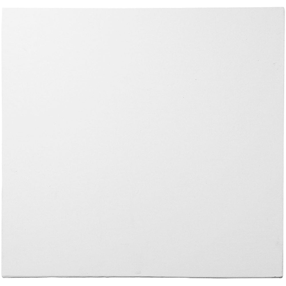 Malerplade, str. 20x20 cm, tykkelse 3 mm, 280 g, hvid, 10 stk./ 1 pk.
