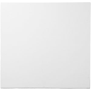 Malerplade, str. 20x20 cm, tykkelse 3 mm, 280 g, hvid, 10 stk./ 1 pk.