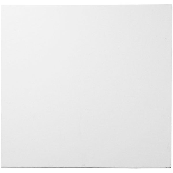 Malerplade, str. 20x20 cm, tykkelse 3 mm, 280 g, hvid, 10 stk./ 1 pk.