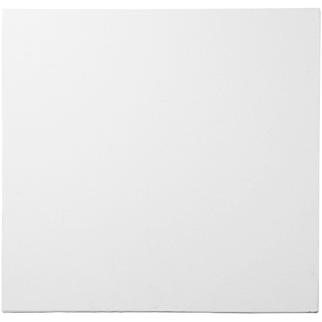 Malerplade, str. 20x20 cm, tykkelse 3 mm, 280 g, hvid, 10 stk./ 1 pk.