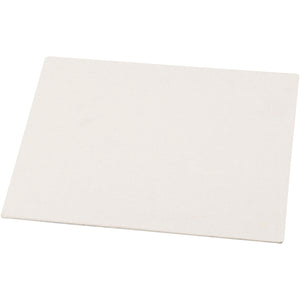 Malerplade, A4, str. 21x29,7 cm, tykkelse 3 mm, 280 g, hvid, 1 stk.
