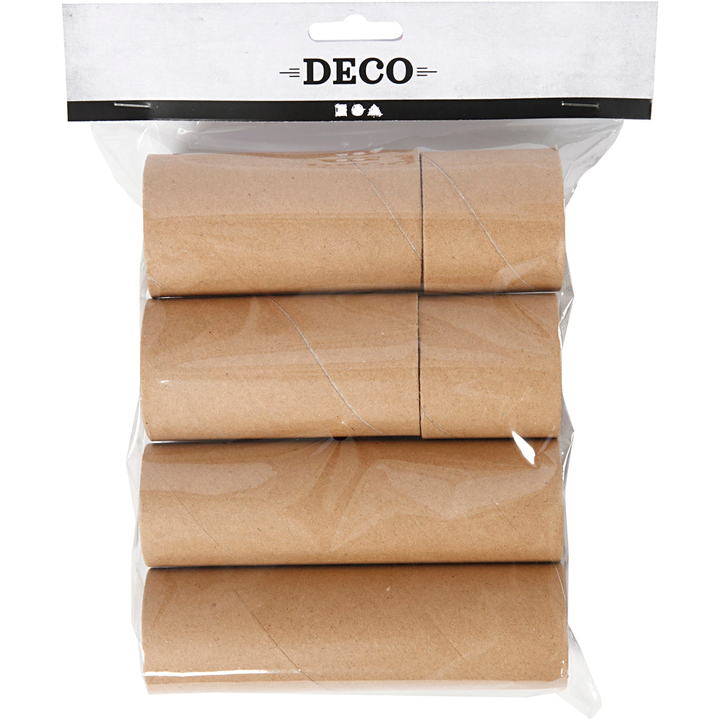 Paprør, L: 4,7+9,3+14 cm, diam. 5 cm, 6 stk./ 1 pk.