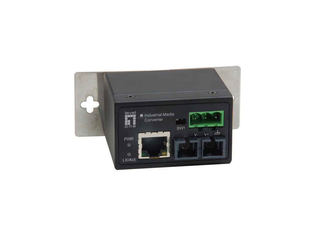 LevelOne IEC-4002 Medieomsætter Ethernet Fast Ethernet
