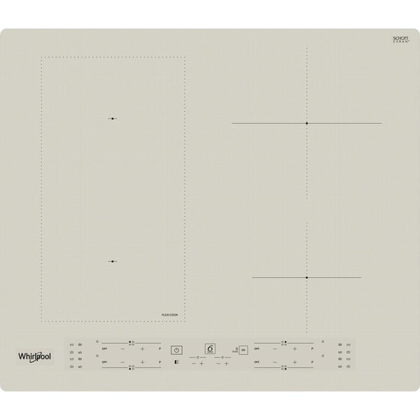 Whirlpool WLB6860NE/S Sølv Indbygget Zone induktionskogeplade 4 zone(s)